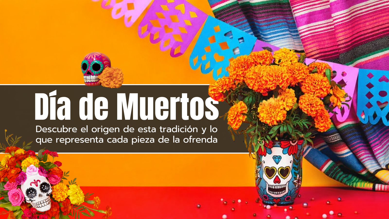 día de muertos ofrenda