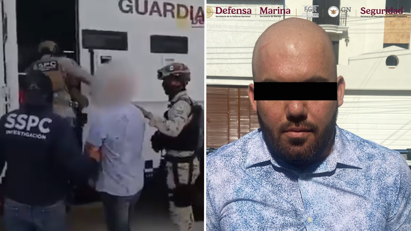 Capturan a El Pelón presunto líder criminal de Los Chapitos