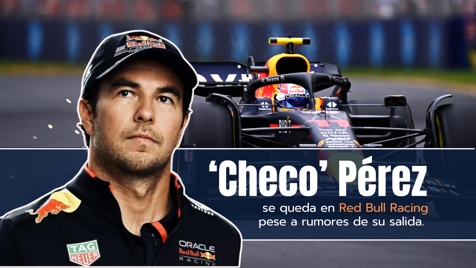 Checo Pérez seguirá con Oracle Red Bull Racing