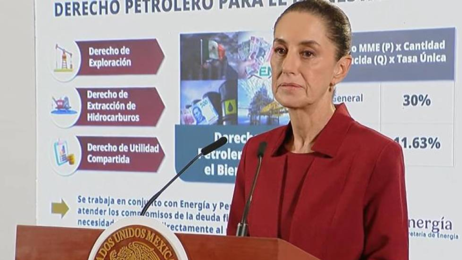 Sheinbaum anuncia el Derecho Petrolero para el Bienestar