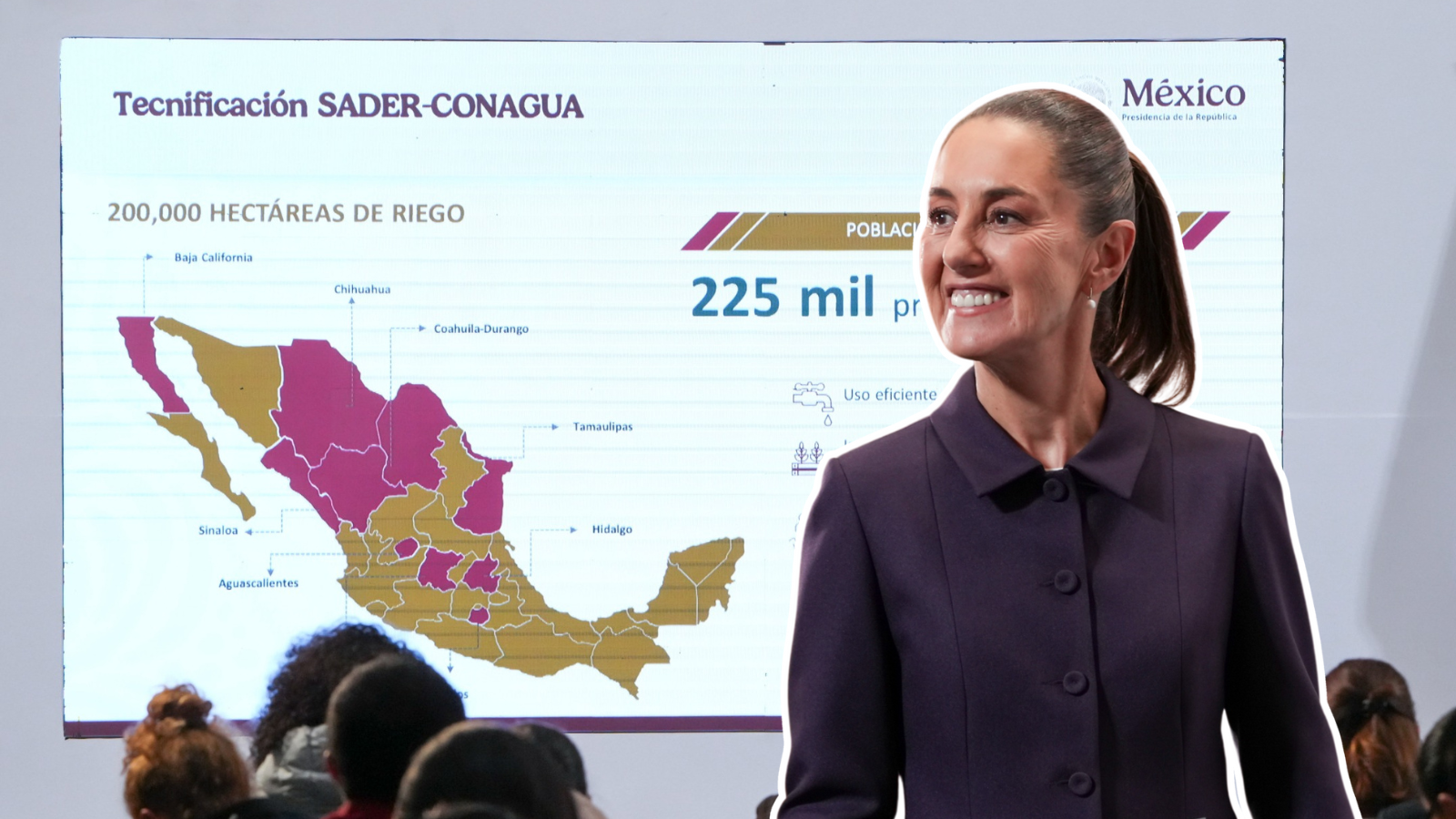 Sheinbaum presenta el Plan Nacional Hídrico