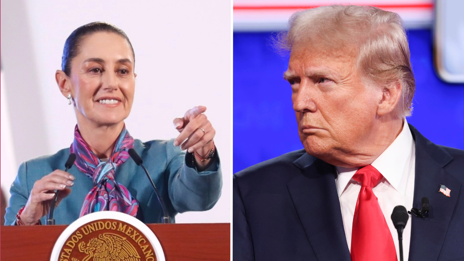 Sheinbaum y Trump sostienen primera llamada telefónica