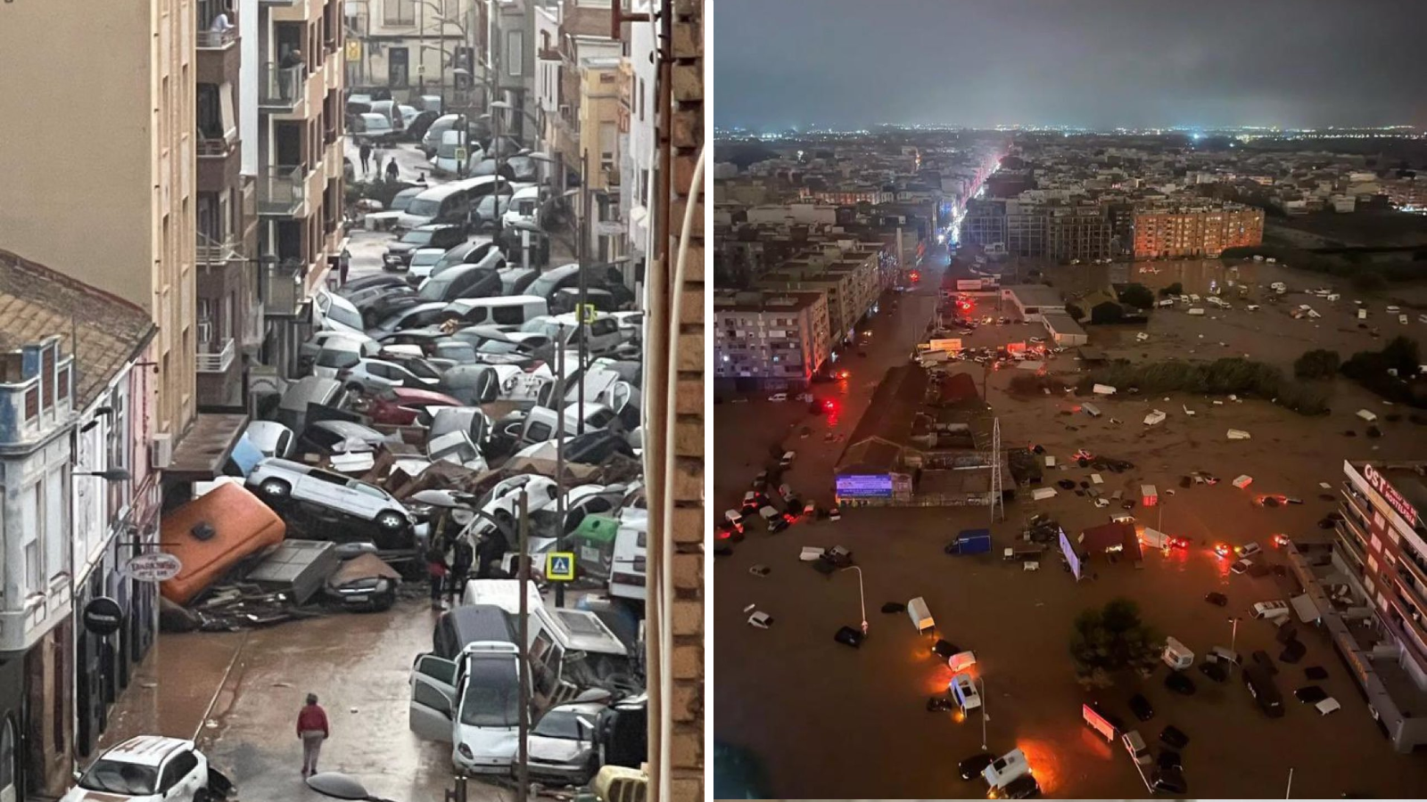 Suman más de 200 muertos por inundaciones en Valencia, España