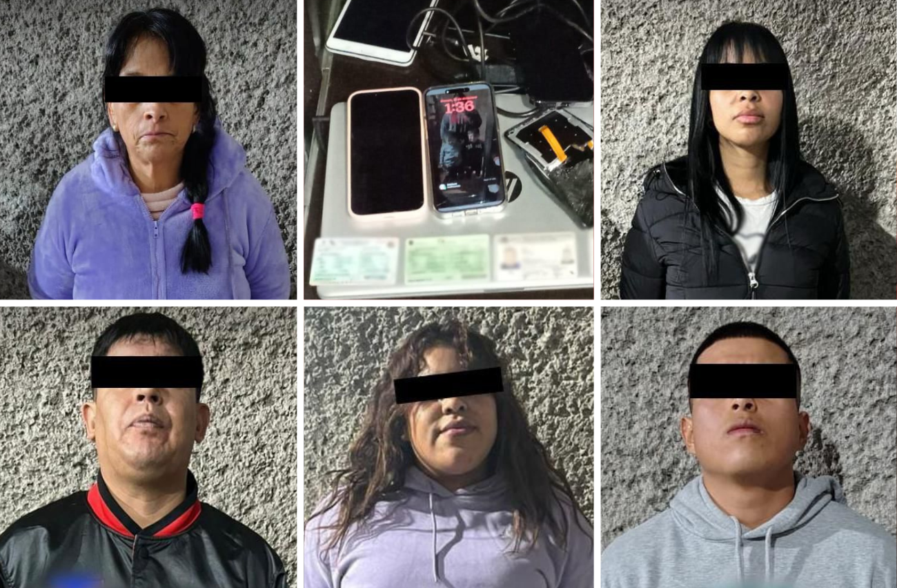 Caen 5 extorsionadores tras cateo en Tláhuac, CDMX