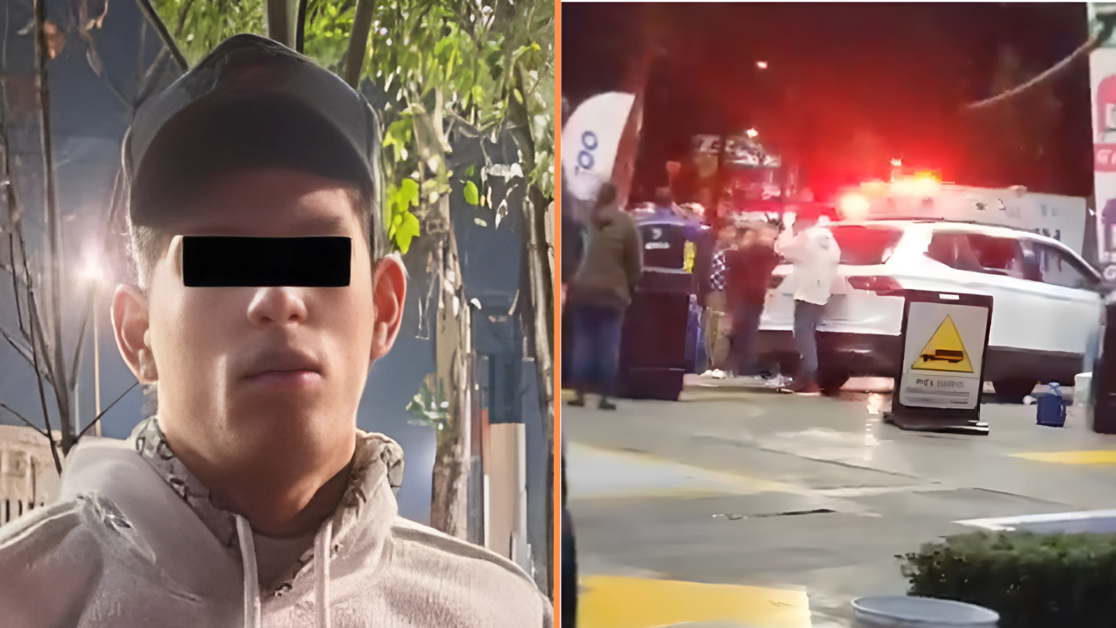 Cae presunto autor de doble homicidio en gasolinera de la CDMX