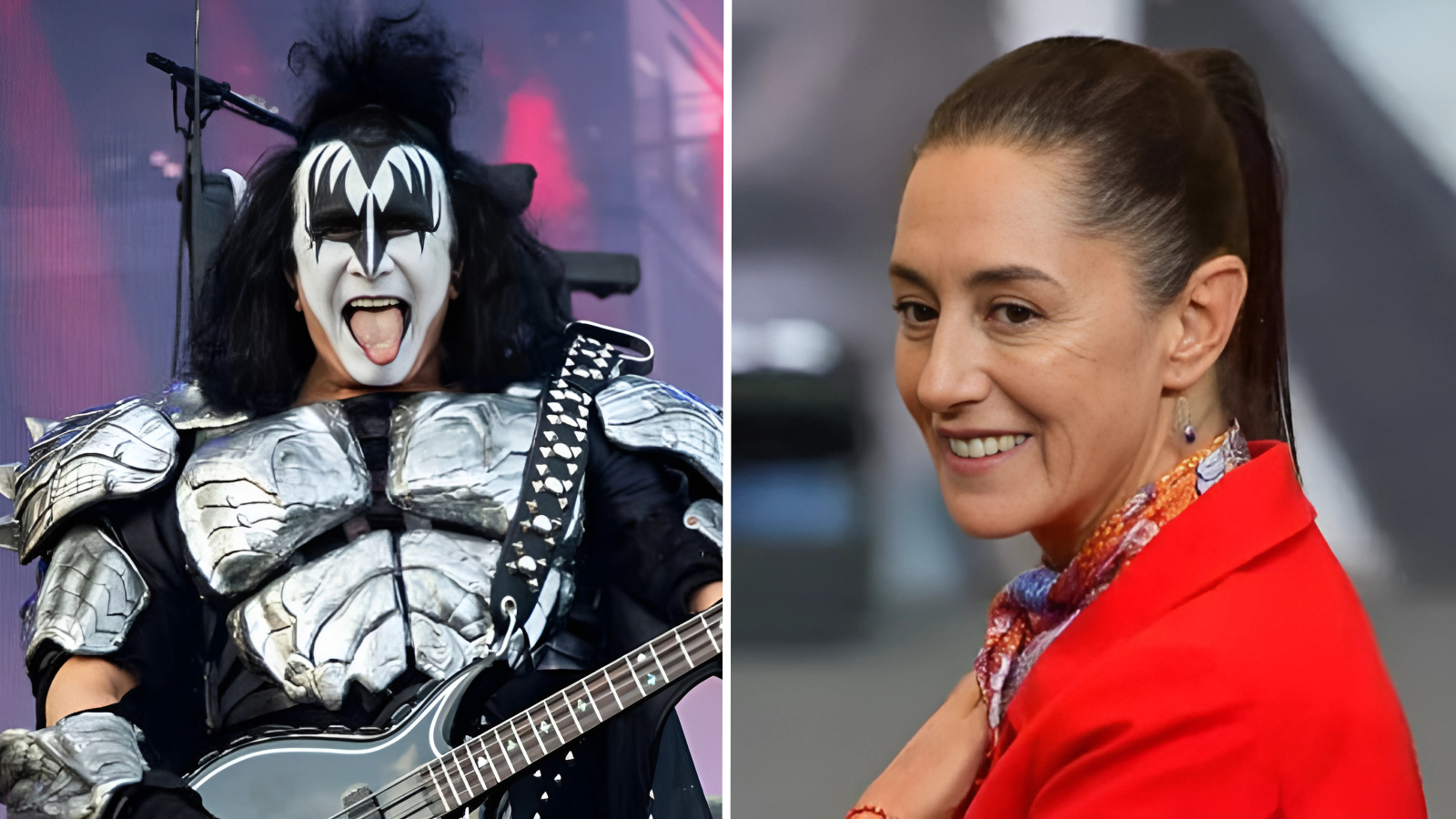 Gene Simmons agradece a Sheinbaum el envío de bomberos a LA