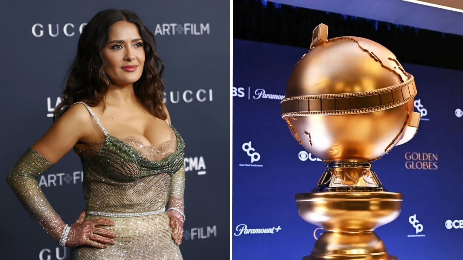 Salma Hayek será presentadora de los Globos de Oro 2025