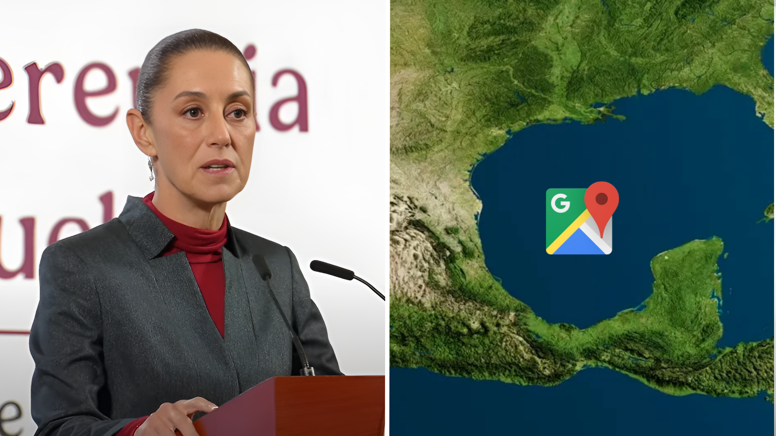 Sheinbaum enviará carta a Google por tema Golfo de México