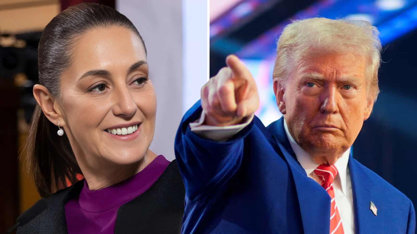 Sheinbaum felicita a Trump con un mensaje en redes sociales