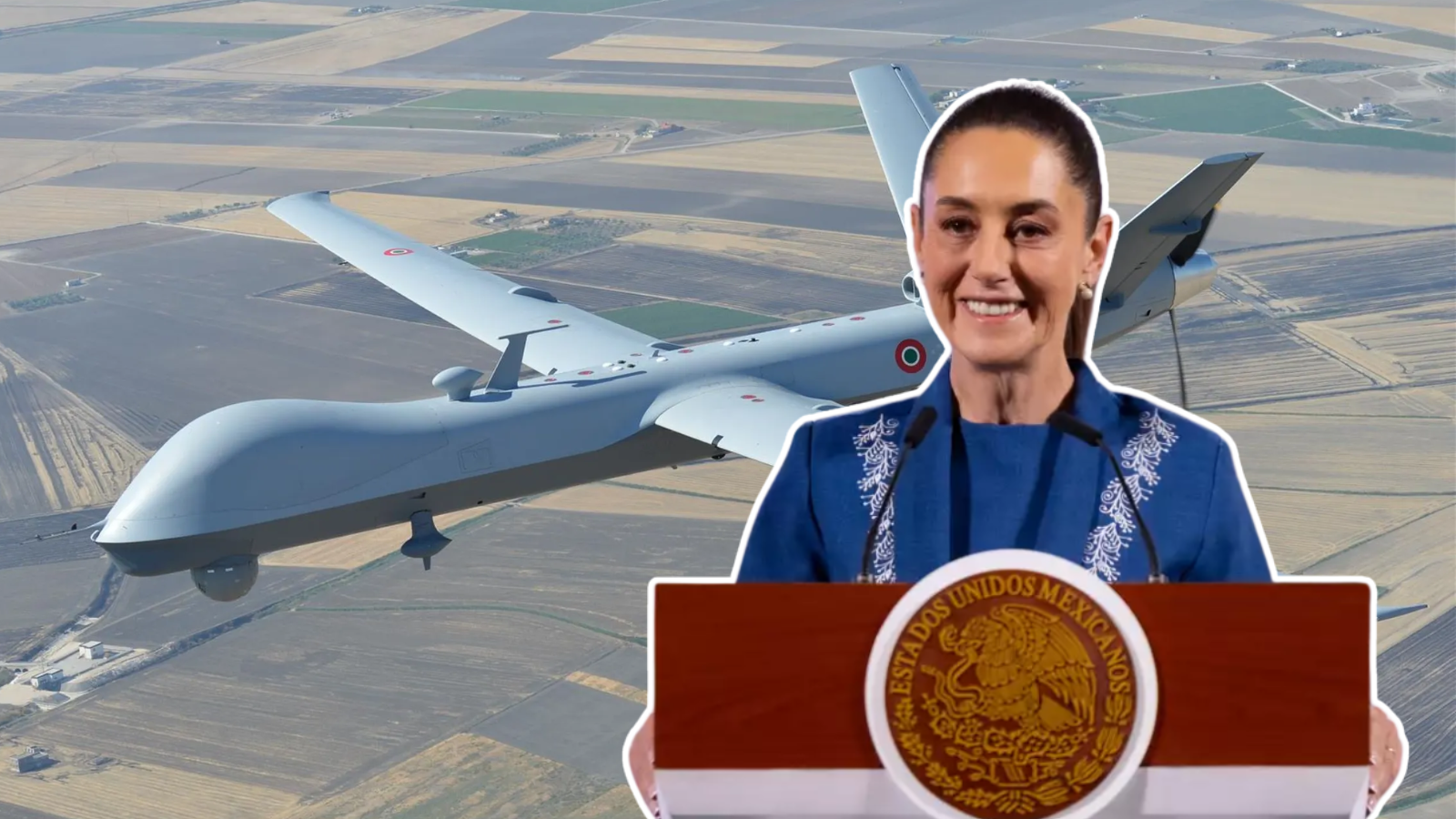 Sobrevuelo de drones de EE. UU. no es ilegal, afirma Sheinbaum - Noticias Radiorama