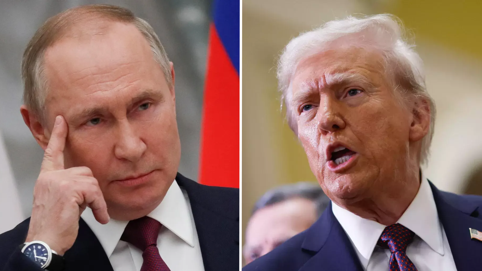 Trump y Putin negociarán sobre el fin de la guerra en Ucrania