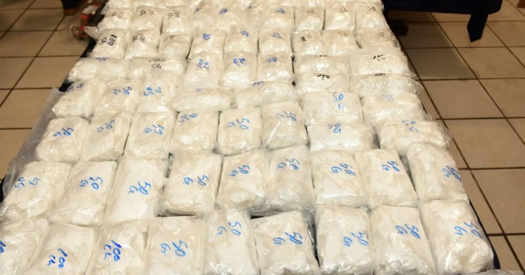 Aseguran 22 mil dosis de cocaína y metanfetaminas en Tamaulipas