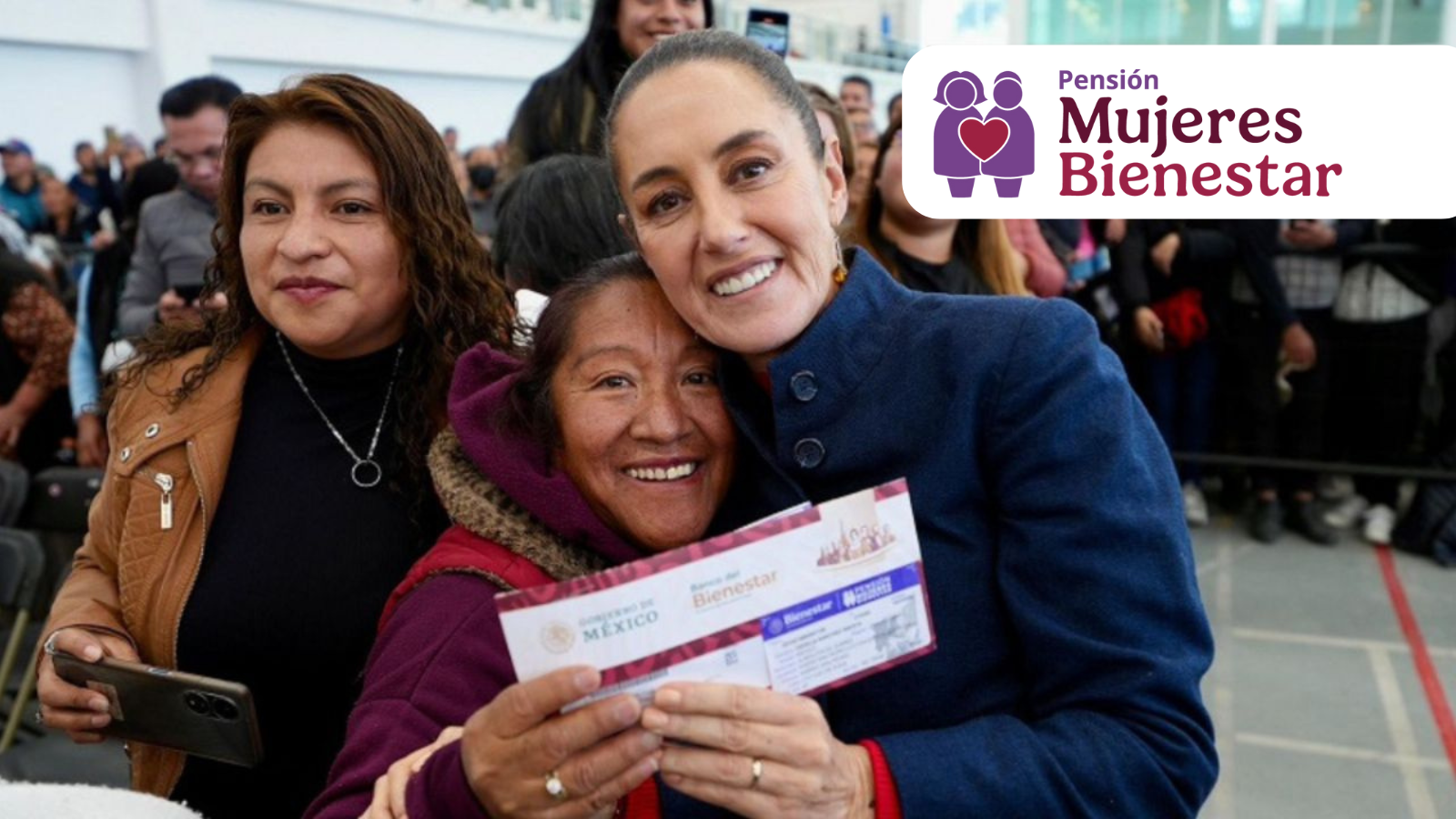 Amplían registro para la Pensión Mujeres Bienestar de 60 a 64 años