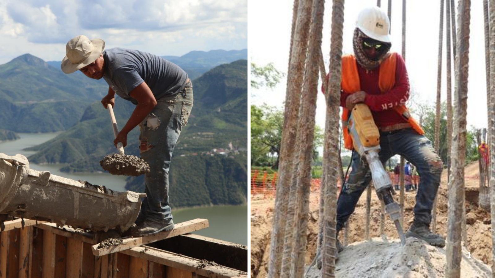 Esteva Medina, titular de la SICT reconoce a los trabajadores de la construcción