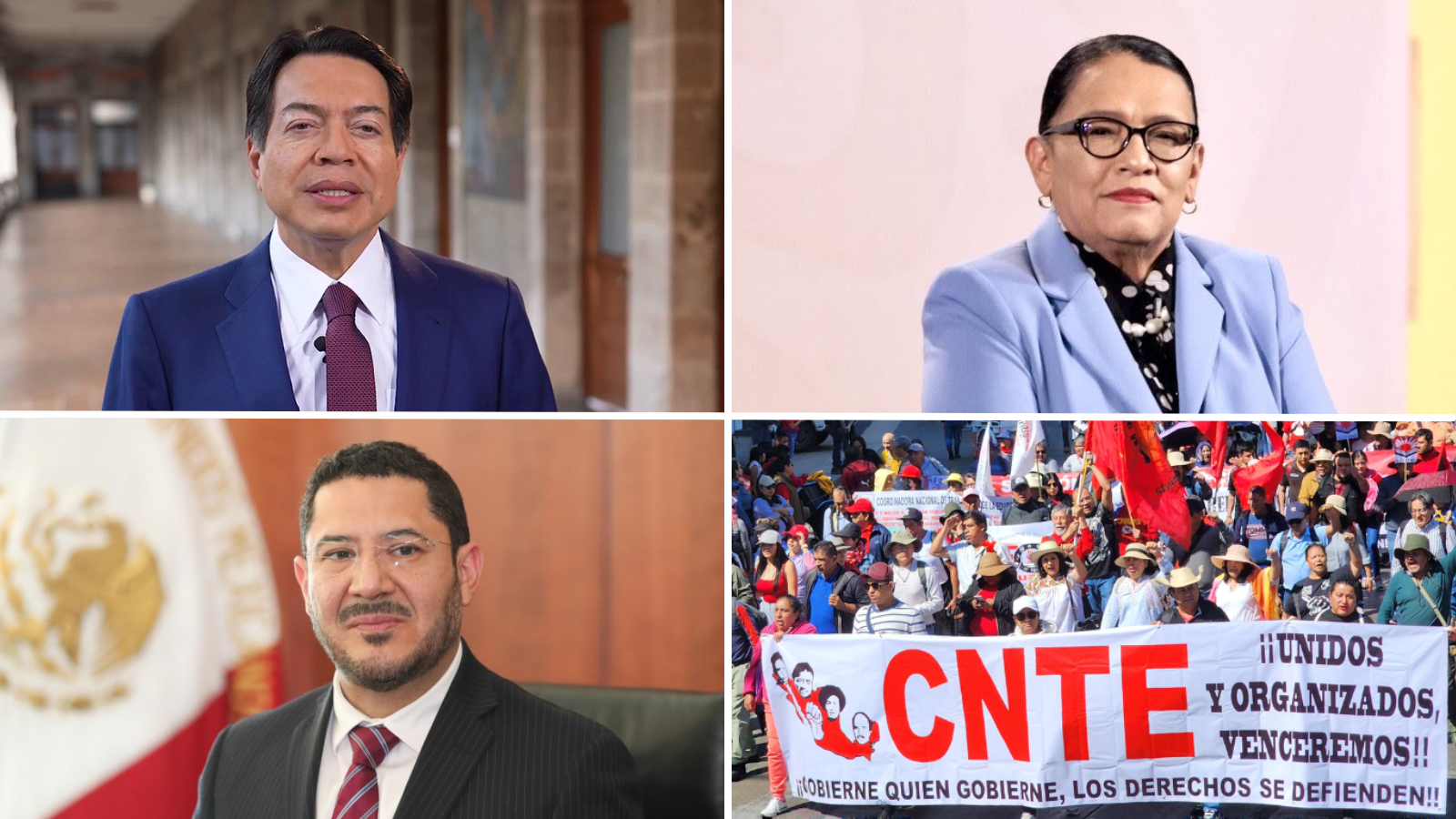 Gobierno de México reafirma apertura al diálogo con la CNTE