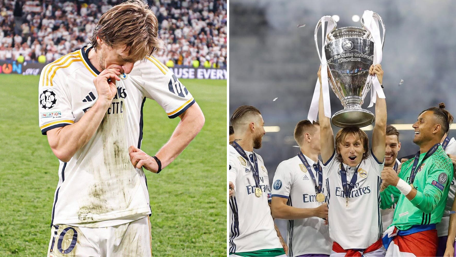 Luka Modrić dejará el Real Madrid al terminar el Mundial de Clubes El centrocampista croata se despidió de su afición a través de un emotivo mensaje publicado en sus redes sociales. No cabe duda de que Luka Modrić es uno de los mejores futbolistas que ha pisado el terreno de juego. Ahora, tras una sólida trayectoria en el Real Madrid, el centrocampista hizo oficial que, tras el Mundial de Clubes, su historia con los merengues llegará a su fin. Entre los logros de Modrić está ganar seis Copas de Europa. Y, por supuesto, es uno de los jugadores con mayor cantidad de títulos conseguidos en la historia del Madrid, con un total de 28. Ante la salida del croata, el próximo partido, contra el Real Sociedad, en el Santiago Bernabéu, será un homenaje de despedida para el croata. El emotivo mensaje de Luka Modrić en redes sociales A través de Instagram, el futbolista croata, Luka Modrić, publicó un mensaje donde confirma que su historia en el equipo merengue, llegó a su final. “Ha llegado el momento. El momento que nunca quise que llegara; pero así es el fútbol. Y en la vida todo tiene un principio y un final. El sábado jugaré mi último partido en el Santiago Bernabéu”, dijo. El centrocampista recordó que, en 2012, llegó al Madrid “con la ilusión de vestir la camiseta del mejor equipo del mundo y con la ambición de hacer cosas grandes”. Y aseveró que formar parte de dicho equipo le cambió la vida tanto en lo personal, como en lo laboral. “Me siento orgulloso de haber formado parte de una de las épocas más exitosas del mejor club de la historia. Quiero dar las gracias de corazón al club, especialmente al presidente Florentino Pérez, a mis compañeros, entrenadores y a toda la gente que me ha ayudado durante todo este tiempo”, expresó. “Más allá de los títulos y las victorias, me llevo en el corazón el cariño de todos los madridistas. De verdad que no sé cómo explicar la conexión tan especial que tengo con vosotros y lo apoyado, respetado y querido que me he sentido y me siento. Nunca olvidaré cada ovación y todos los gestos de cariño que habéis tenido hacia mí. Me voy con el corazón lleno. Lleno de orgullo, de gratitud y de recuerdos imborrables. Luka Modrić dejará el Real Madrid al terminar el Mundial de Clubes