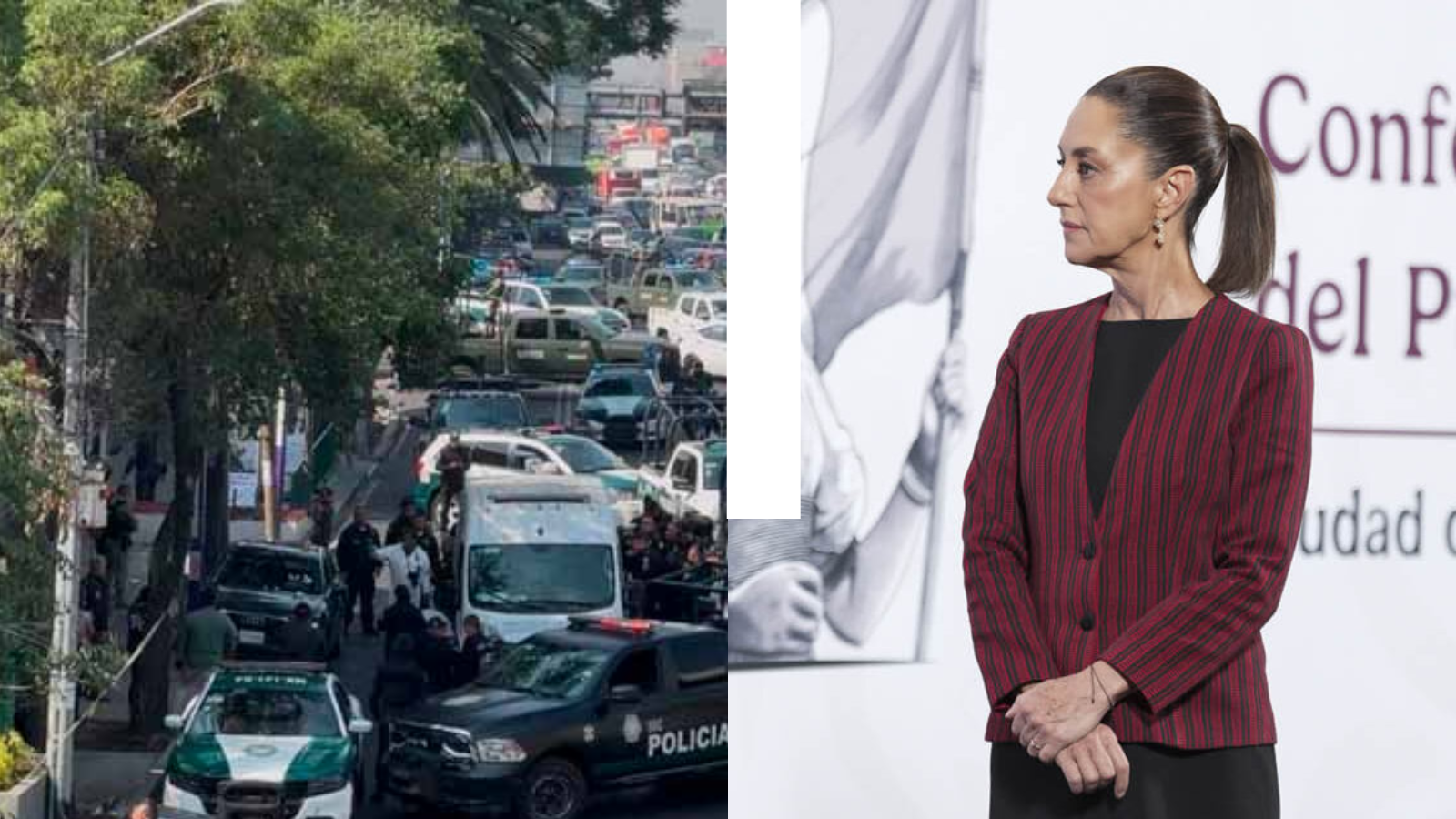 Sheinbaum lamenta el asesinato de funcionarios de la CDMX