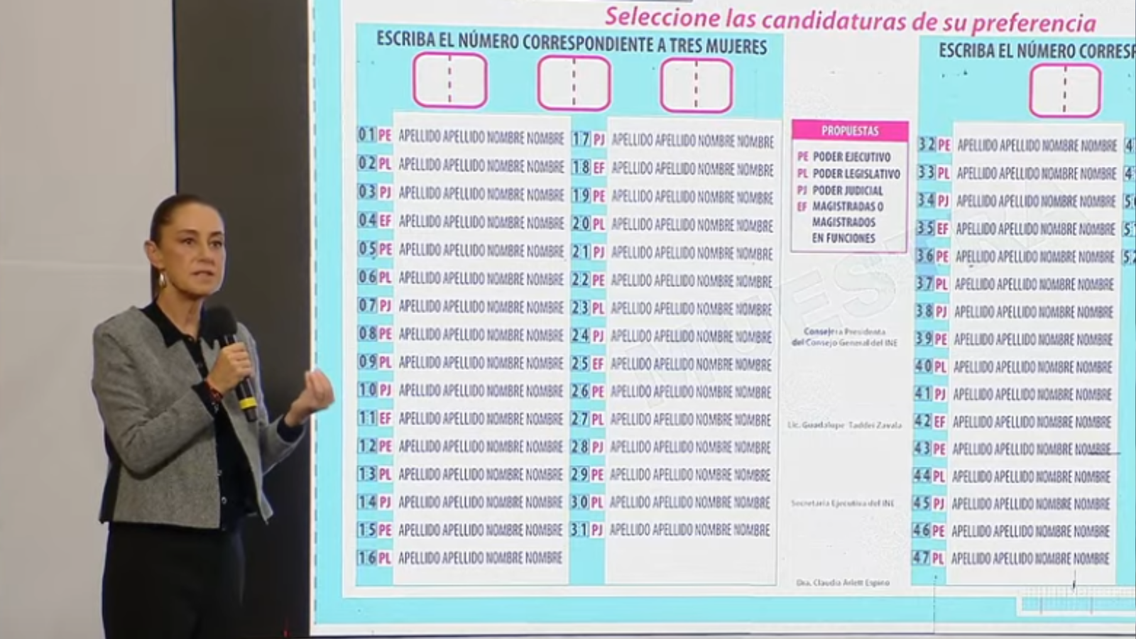 Sheinbaum llama a la ciudadanía a votar en la elección judicial 2