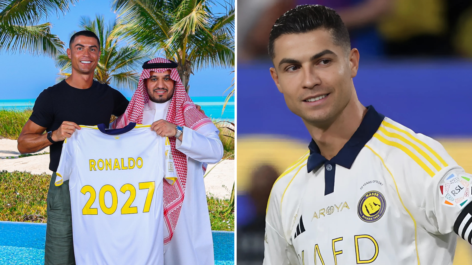 Cristiano Ronaldo firma con Al Nassr hasta el 2027