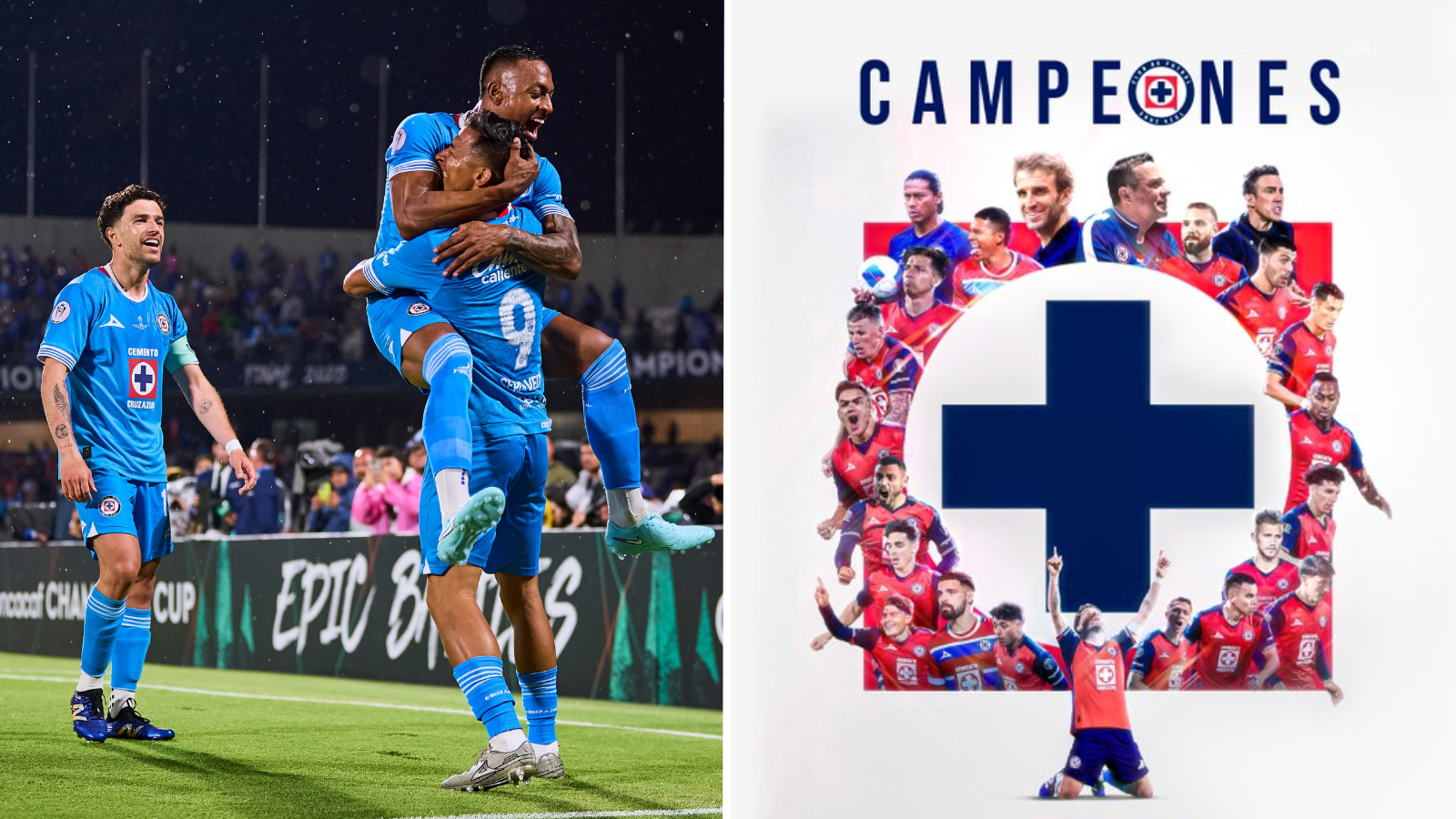 Cruz Azul golea a Whitecaps y es campeón de la Concachampions