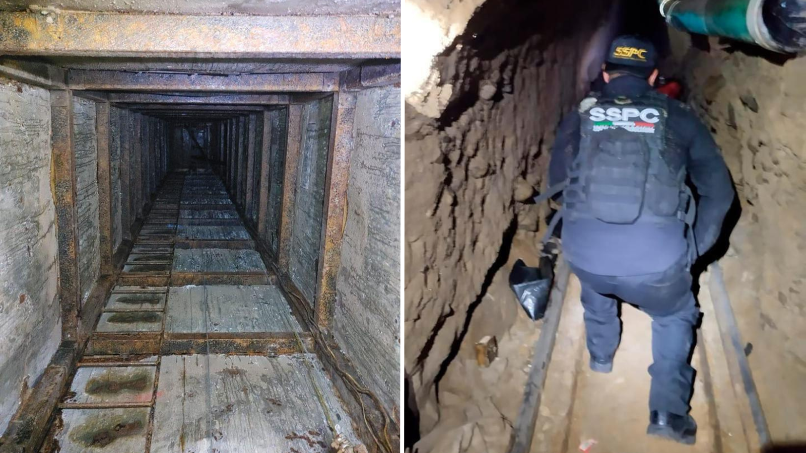 Inhabilitan narcotúnel que conectaba Tijuana con San Diego