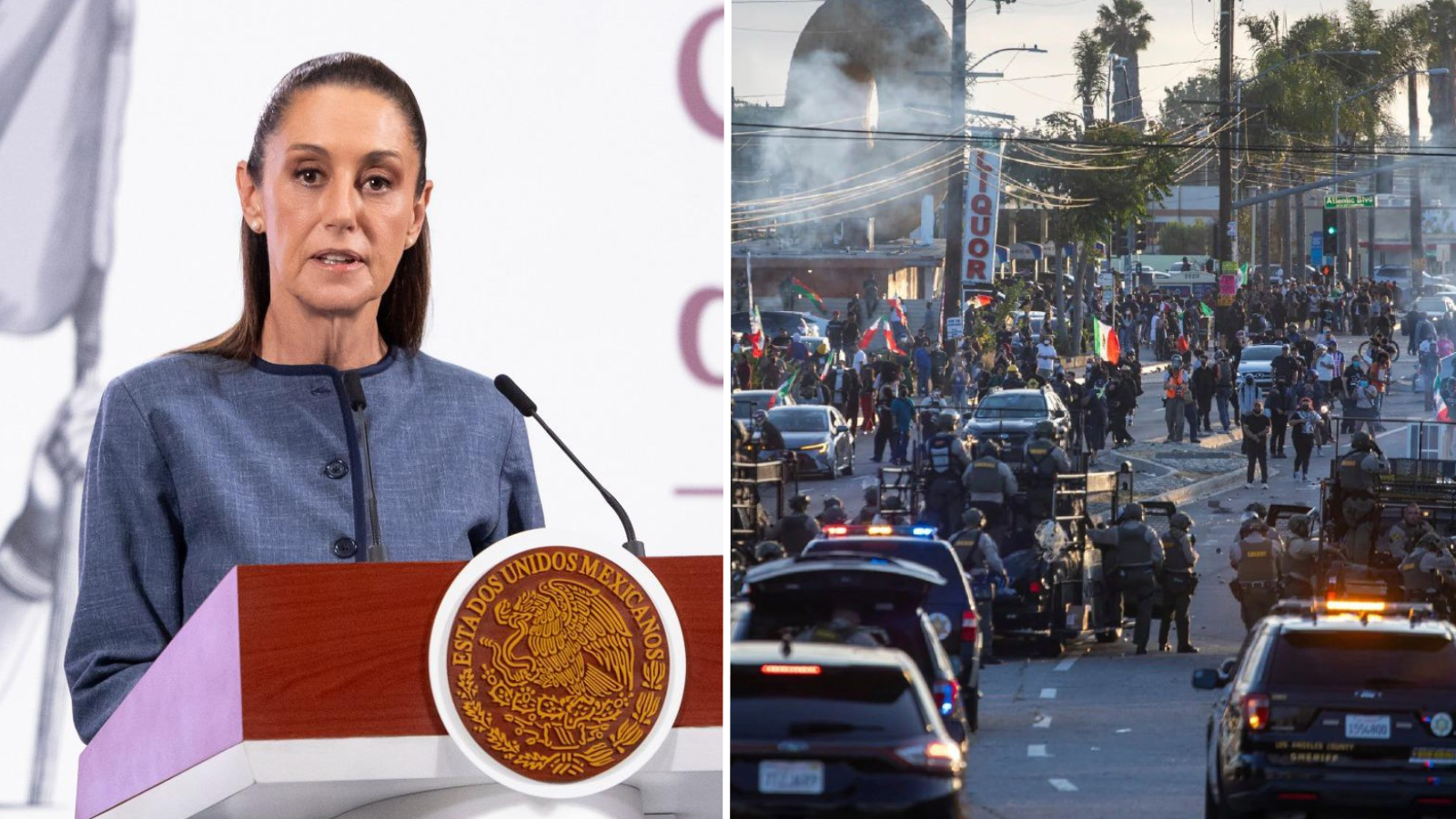 México defiende a migrantes en EE. UU. tras incidentes en LA
