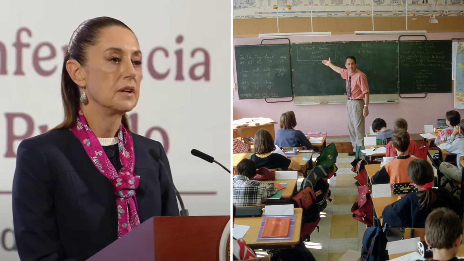 Sheinbaum firma decreto para congelar la edad de jubilación de los maestros