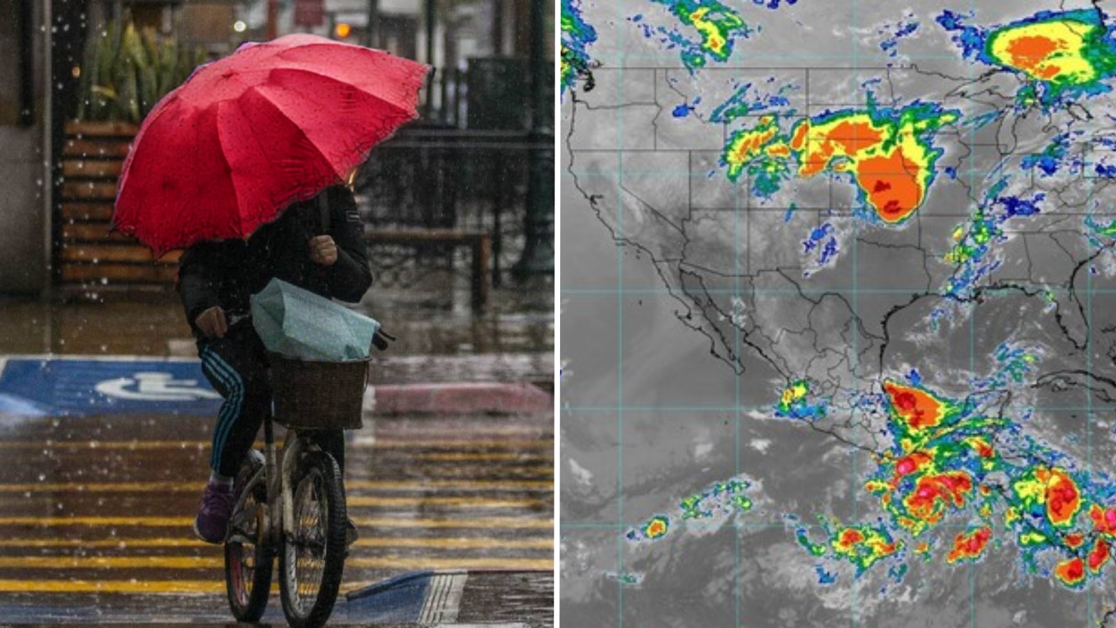 Tormenta Tropical Erick dejará lluvias en varios estados de México