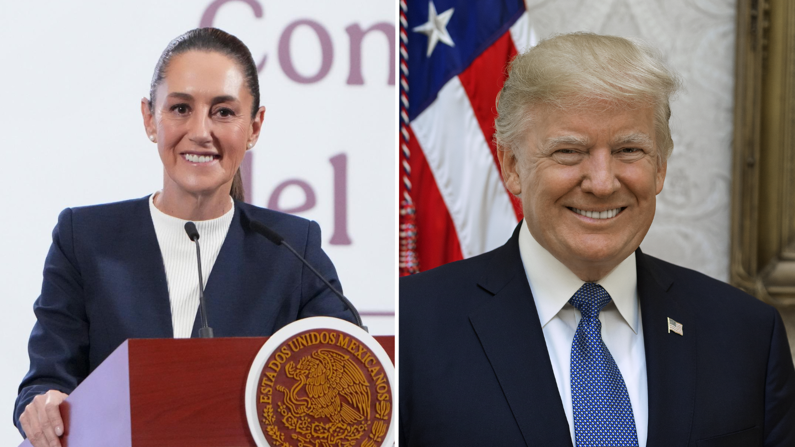 sheinbaum trump 1