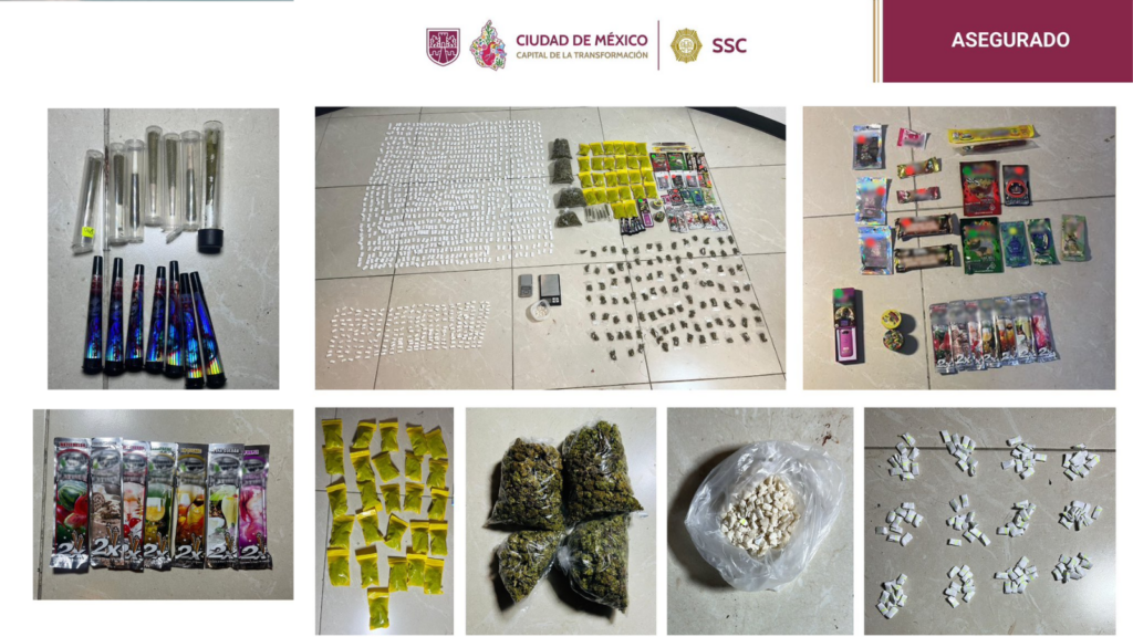 Caen 6 narcos en CDMX vendían dulces con droga a menores 2
