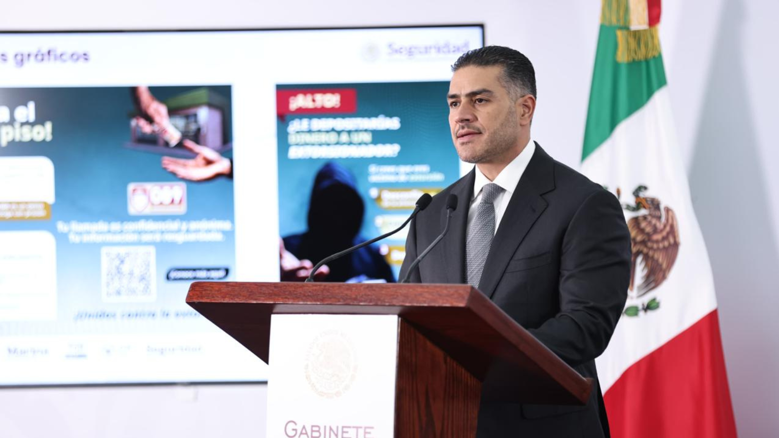 México lanza estrategia nacional contra la extorción