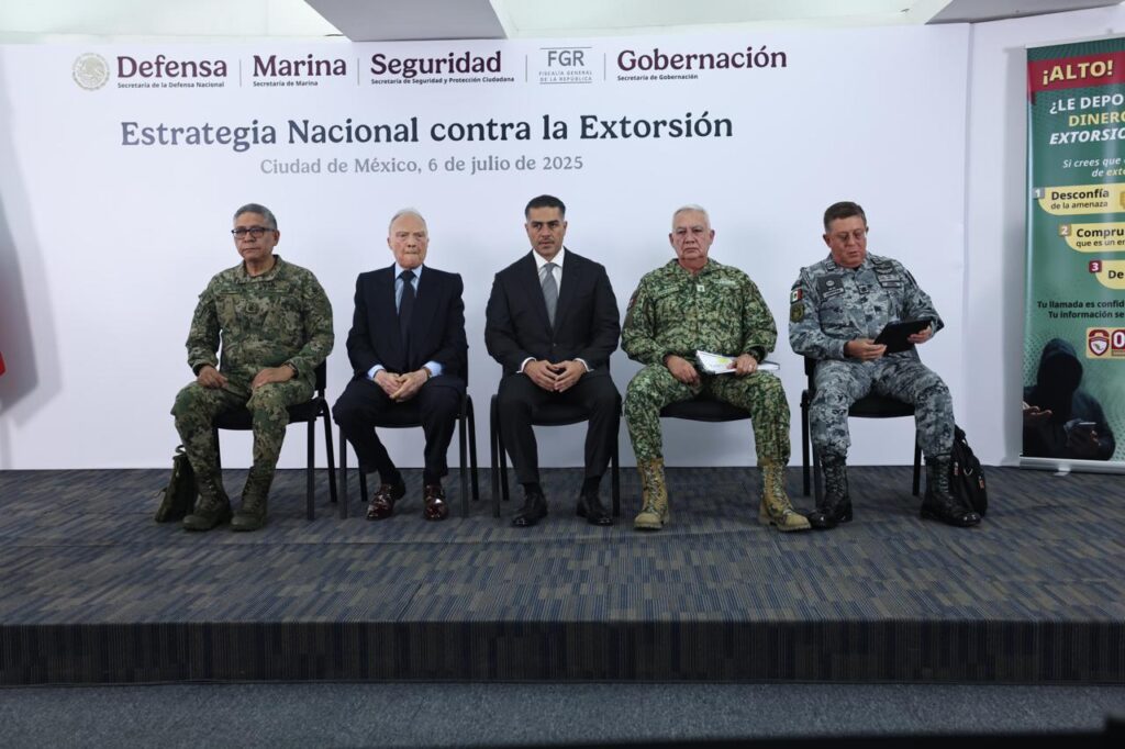 Gobierno de México lanza la ‘Estrategia Nacional contra la Extorsión’