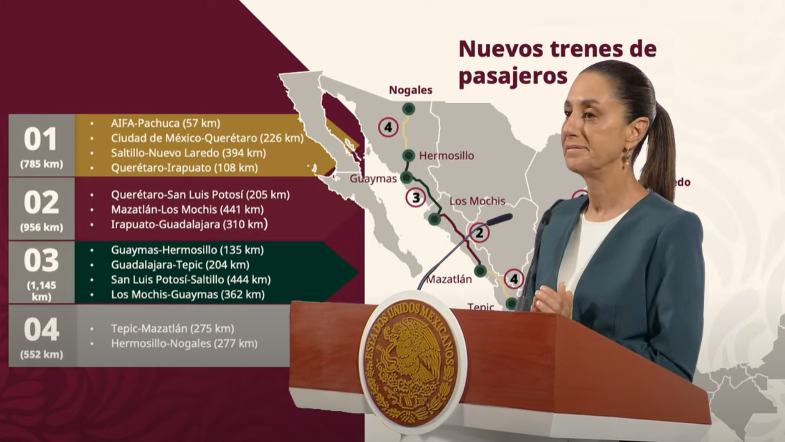 construcción de trenes
