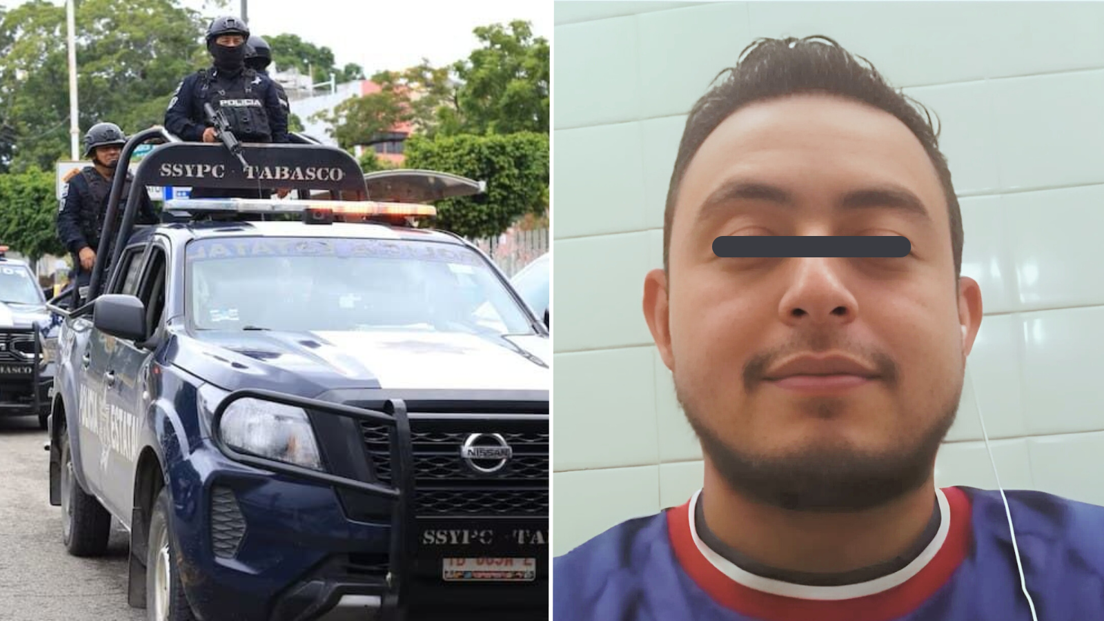 Cae en Tabasco El Vampiro, presunto membro de La Barredora