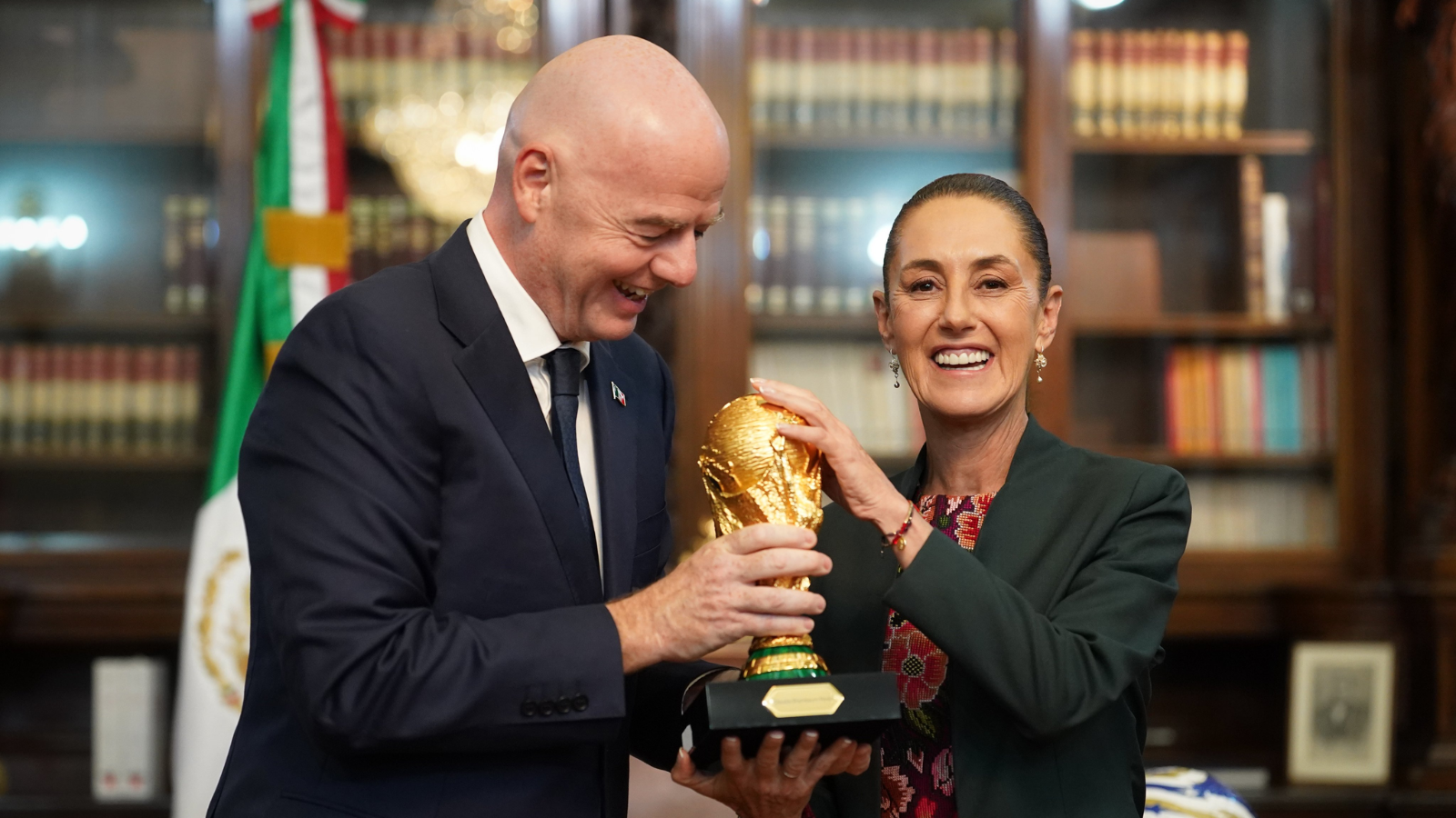 Gianni Infantino claudia sheinbaum