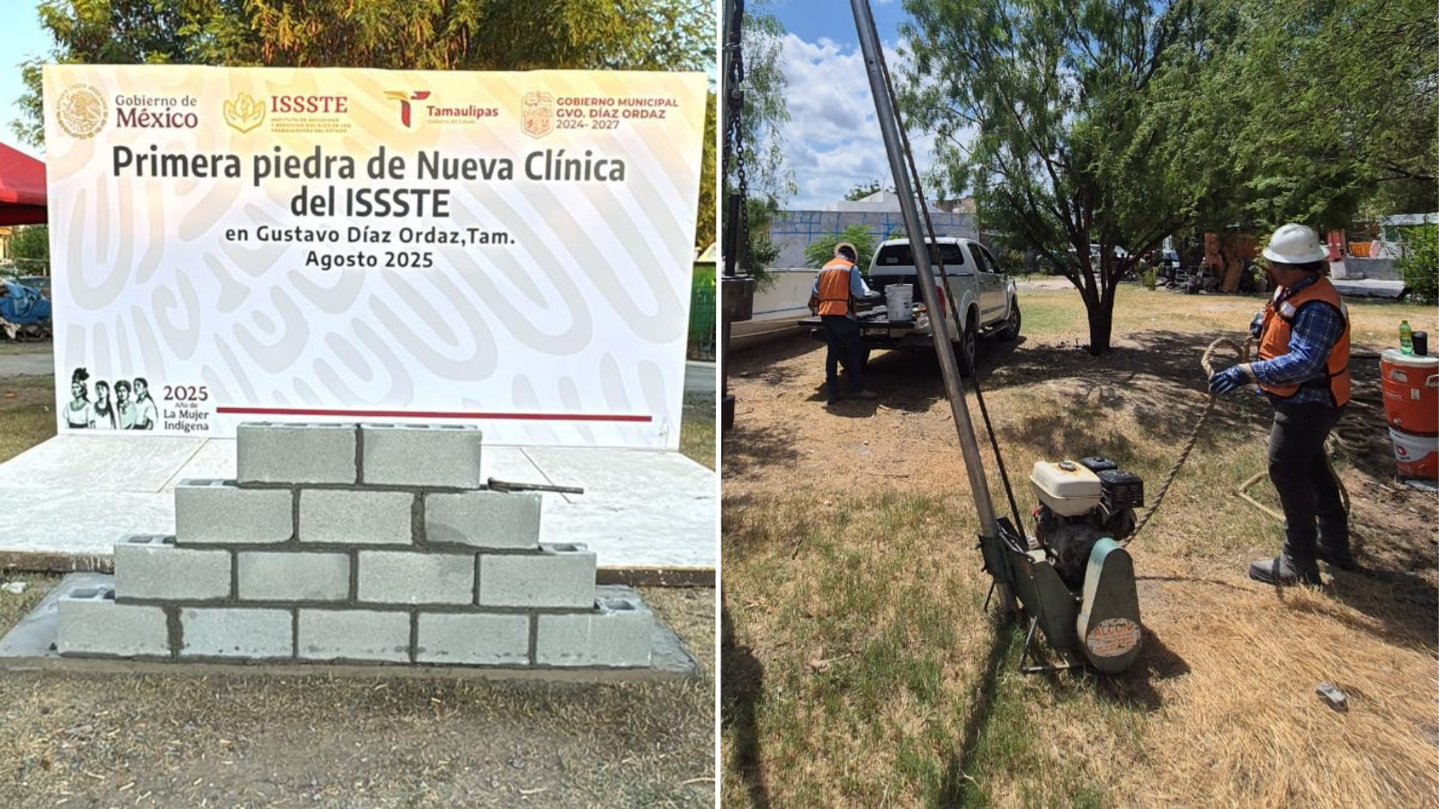 Inicia construcción de Unidad de Medicina Familiar del ISSSTE en Tamaulipas
