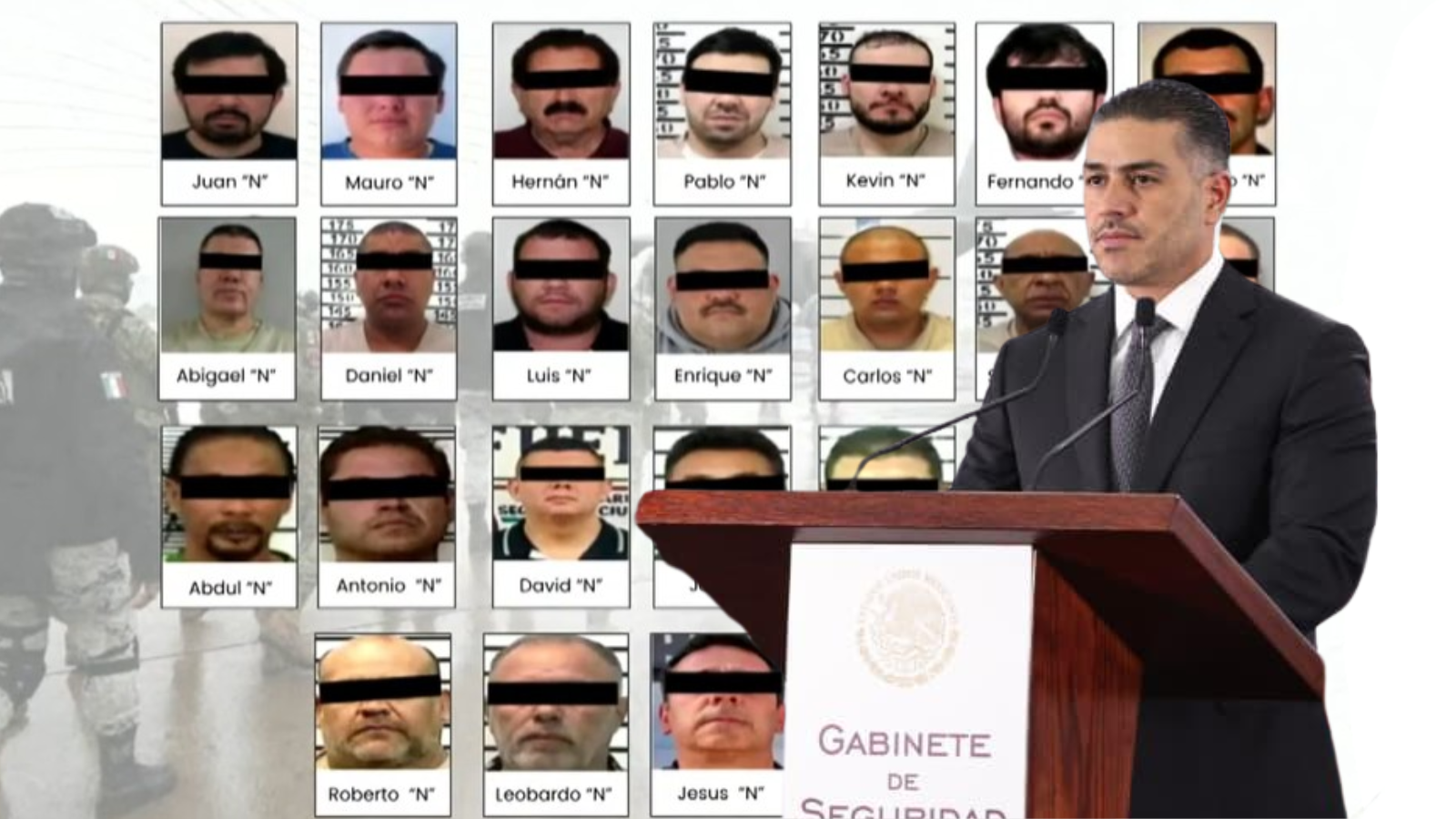 México traslada a 26 generadores de violencia a EE. UU.