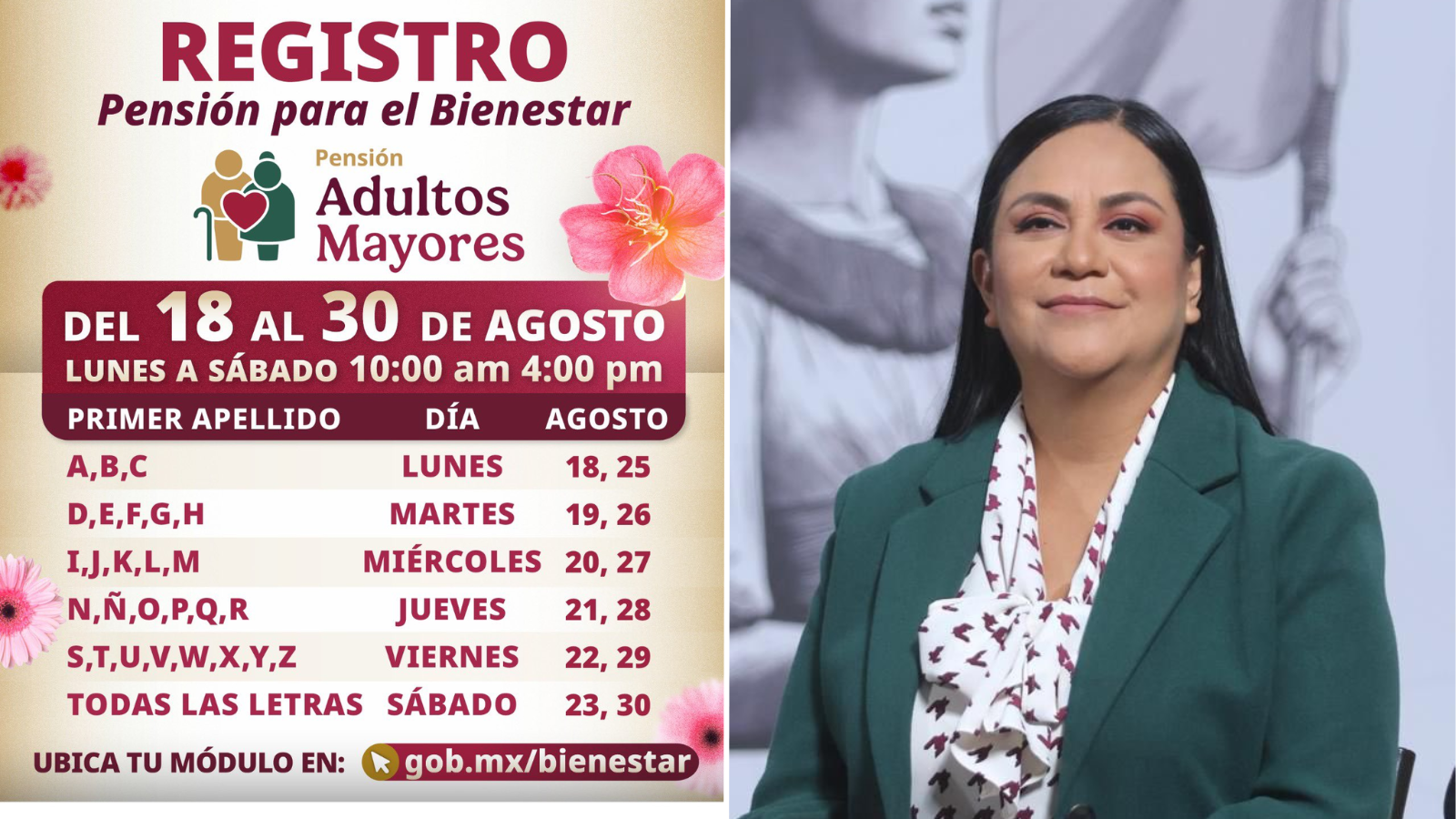 Pensión adultos mayores