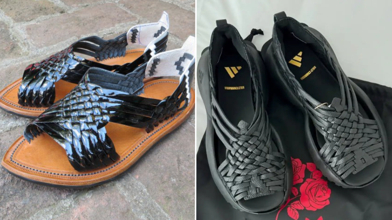 adidas sandalias huaraches oaxaca