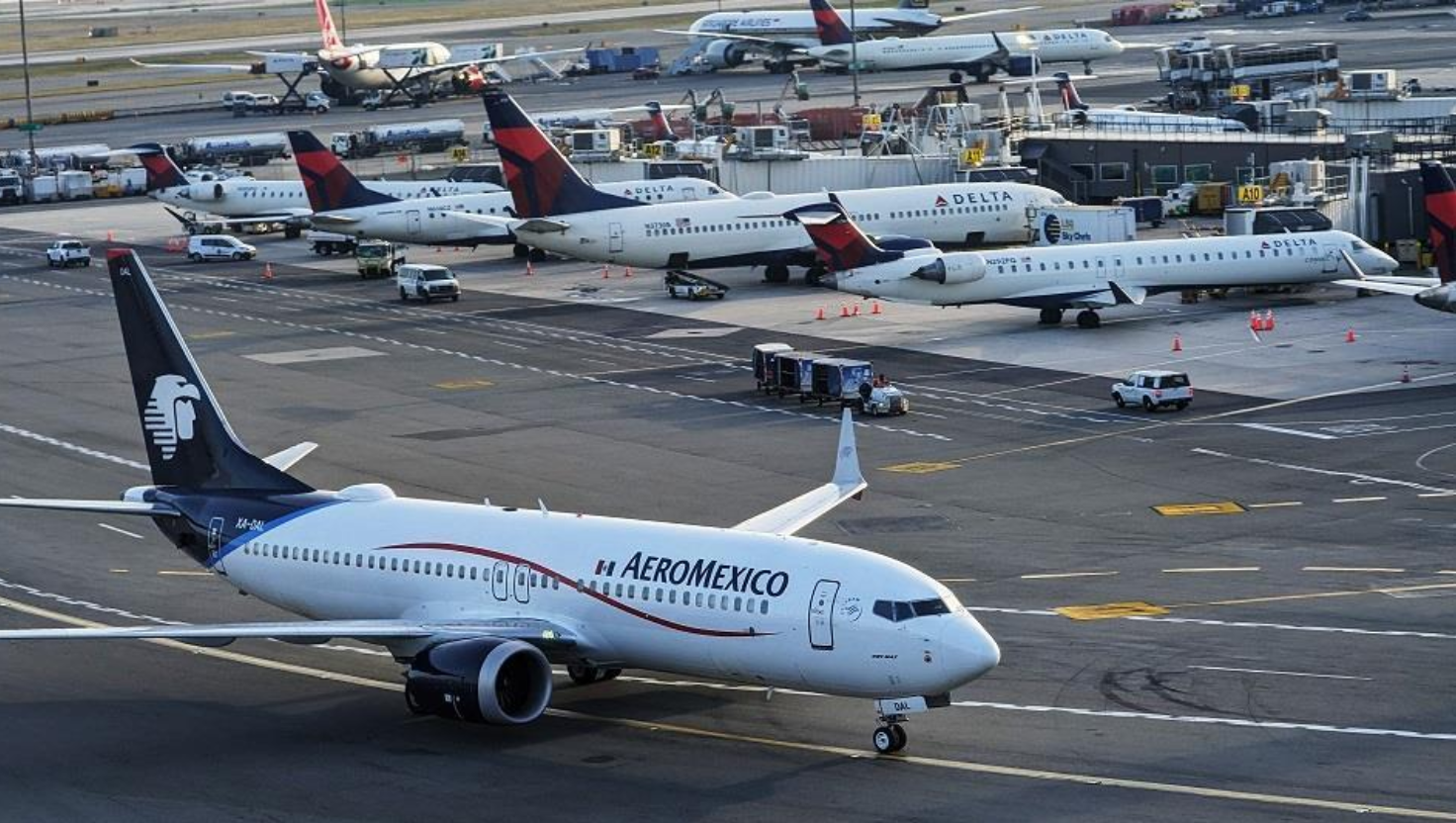 Aeroméxico Delta aviación