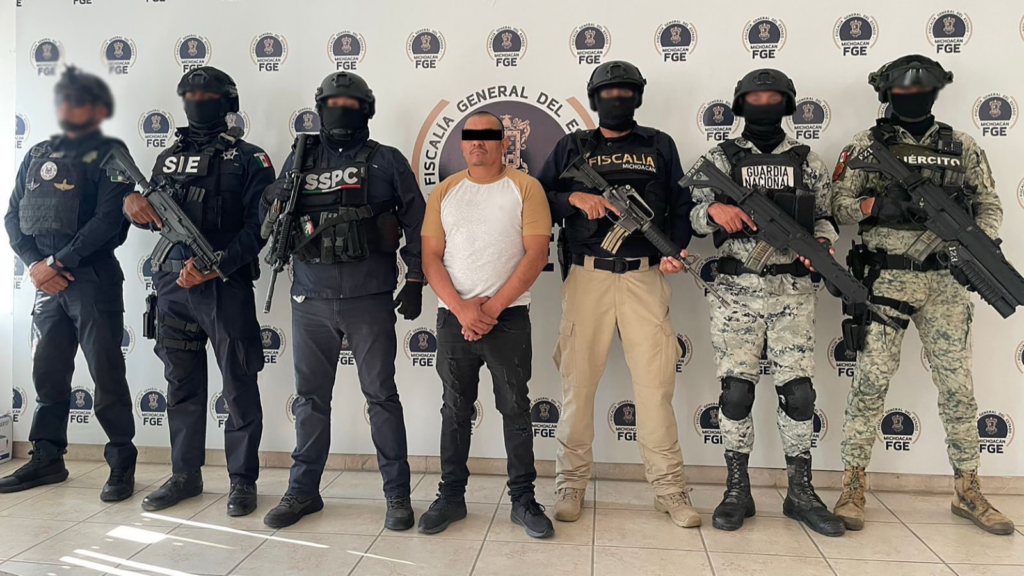 Capturan en Michoacán a ‘El Silencio’, presunto jefe de plaza del CJNG ...