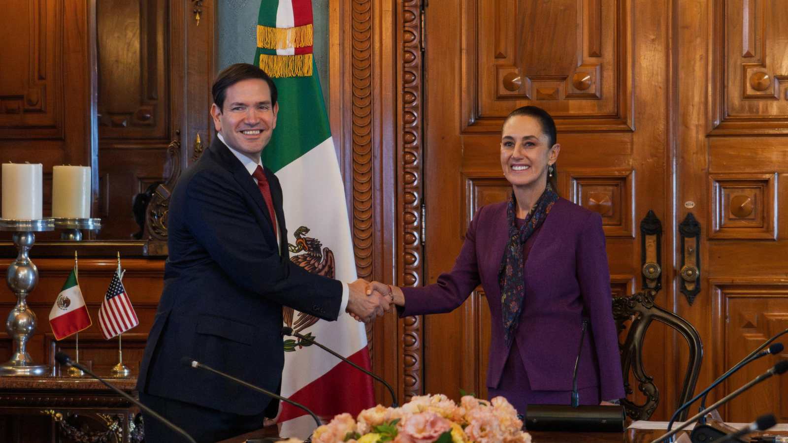 Marco Rubio Claudia Sheinbaum