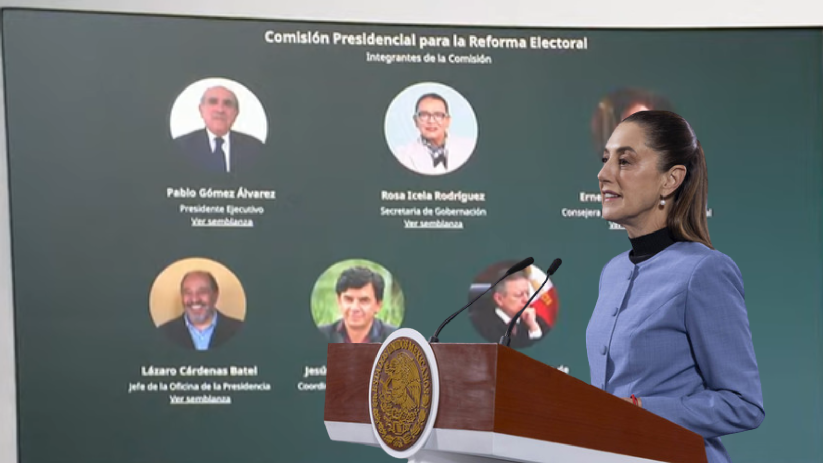 Reforma electoral comisión sheinbaum