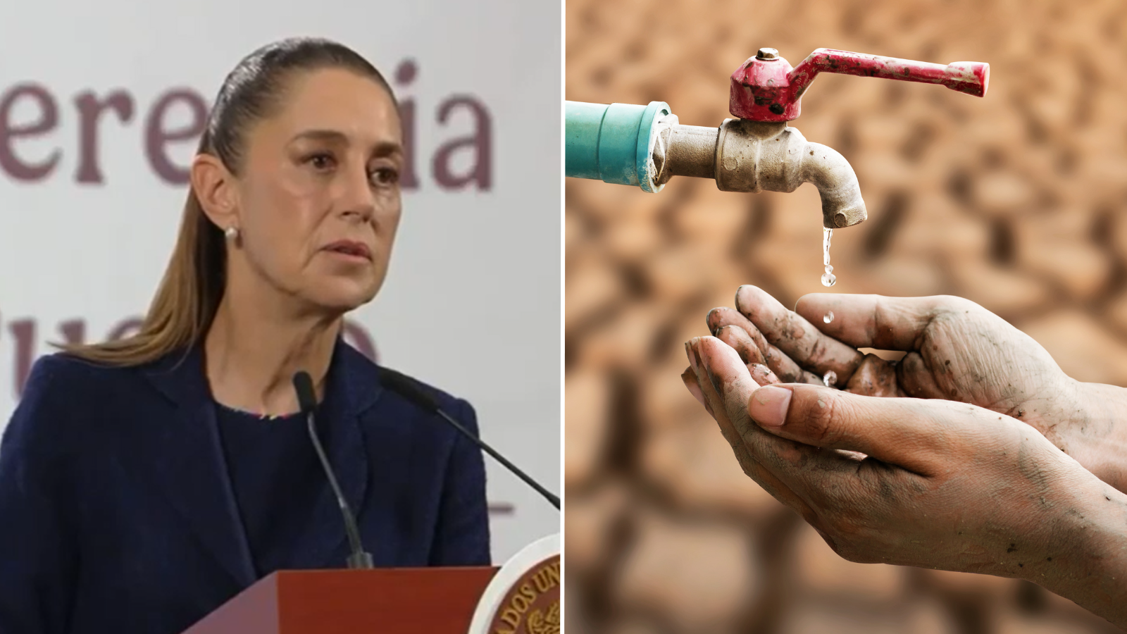 Sheinbaum enviará al Congreso la propuesta de reforma a la Ley de Aguas Nacionales