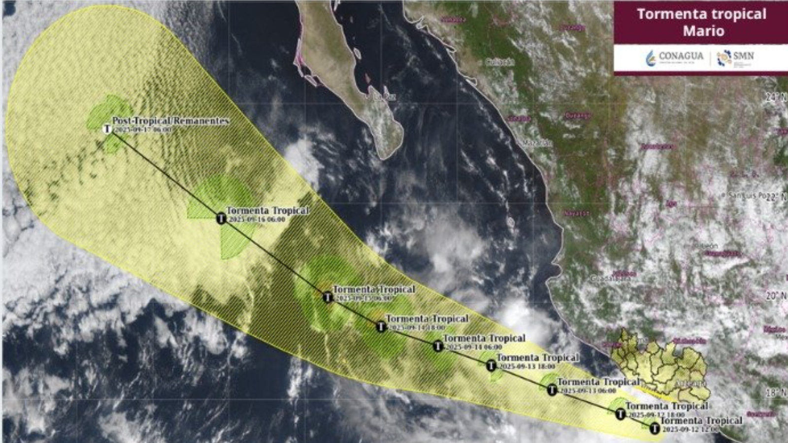 Tormenta Tropical Mario