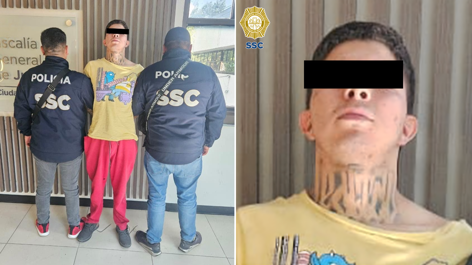Autoridades de la CDMX ubicaron y detuvieron a Donovan “N”, segundo vinculado con el caso del asesinato del abogado David Cohen.