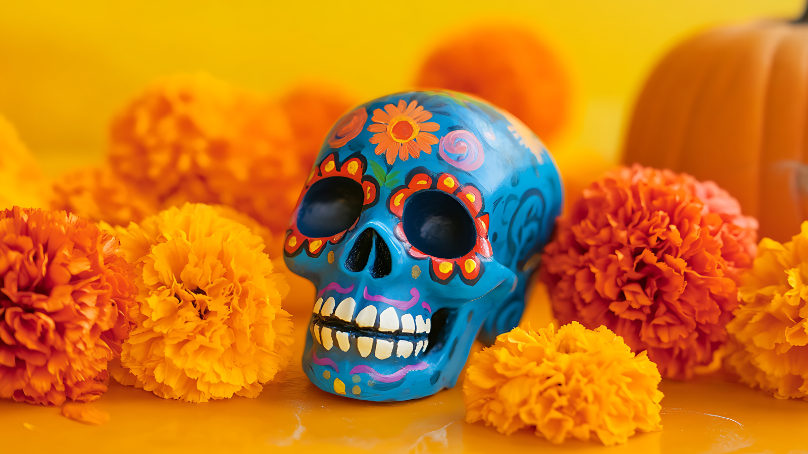 Flor de Cempasúchil y su significado en el Día de Muertos