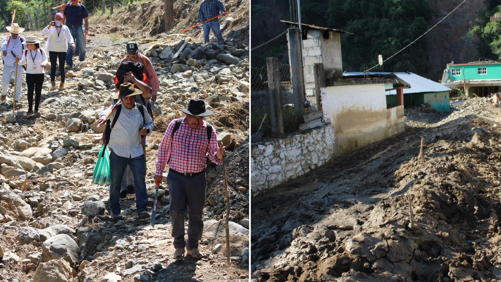 INPI apoya a comunidades indígenas afectadas por lluvias