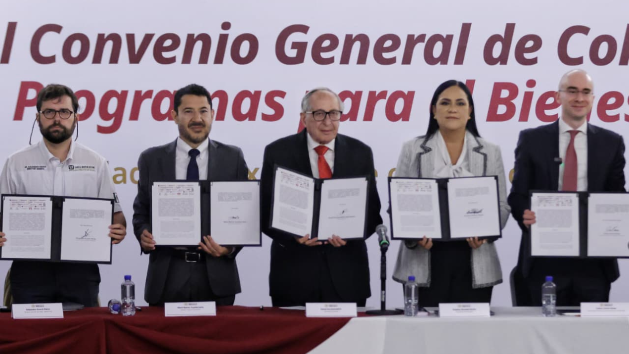 ISSSTE firma Convenio General de Colaboración de Programas para el Bienestar 1