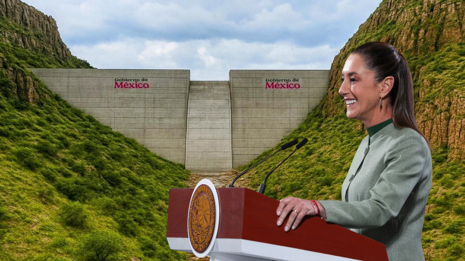 Sheinbaum encabeza el inicio de la construcción de la Presa Tunal II